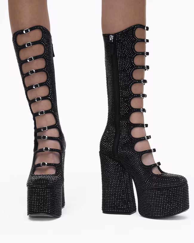 The Rhinestone Kiki Knee-High Boot - image 2