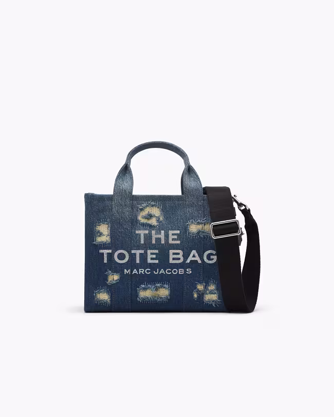 The Rip And Repair Denim Small Tote Bag