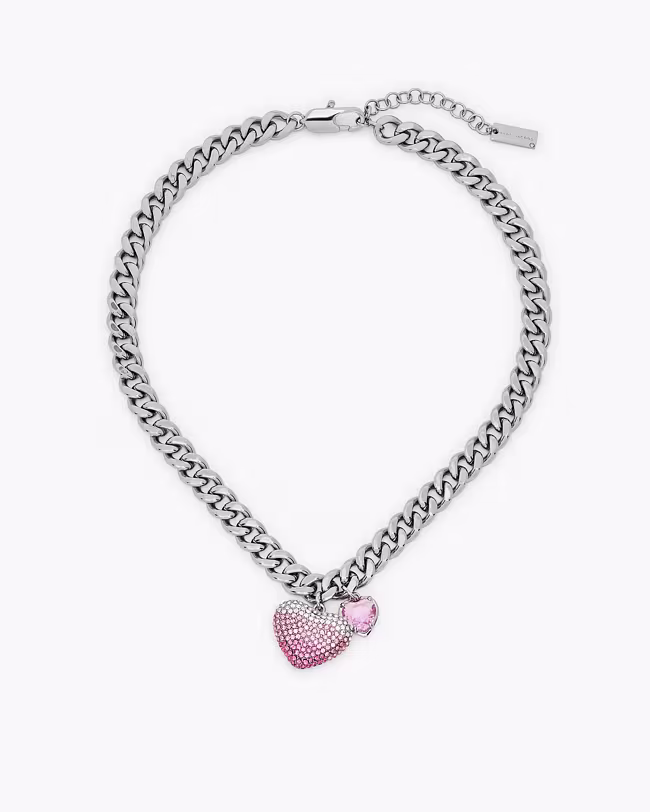 The Heart Balloon Pave Necklace