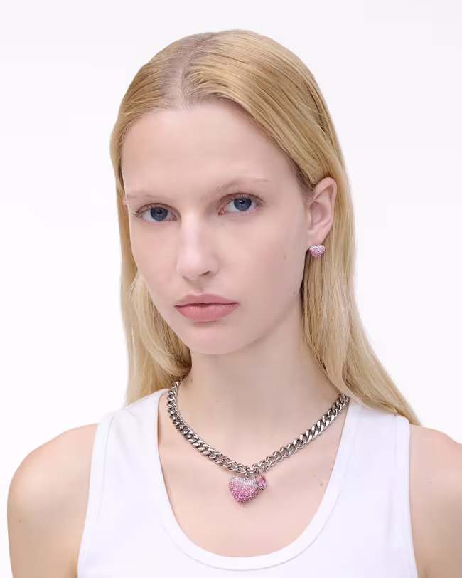 The Heart Balloon Pave Necklace - image 2