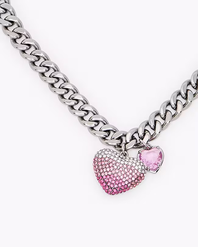 The Heart Balloon Pave Necklace - image 4