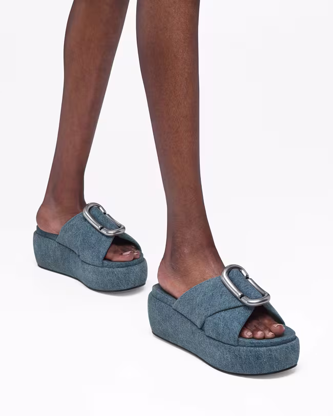 The Denim Pop J Marc Platform Sandal - image 2