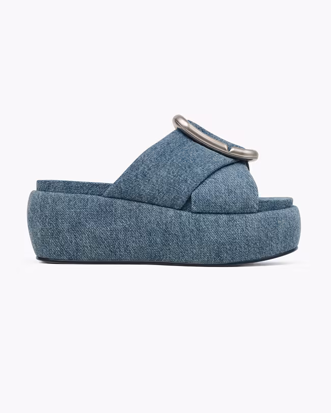 The Denim Pop J Marc Platform Sandal - image 3