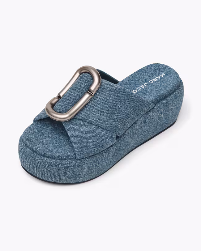The Denim Pop J Marc Platform Sandal - image 4