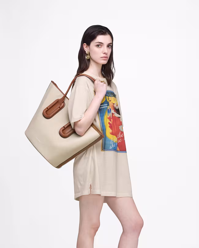 Babe Tote In Canvas - image 2