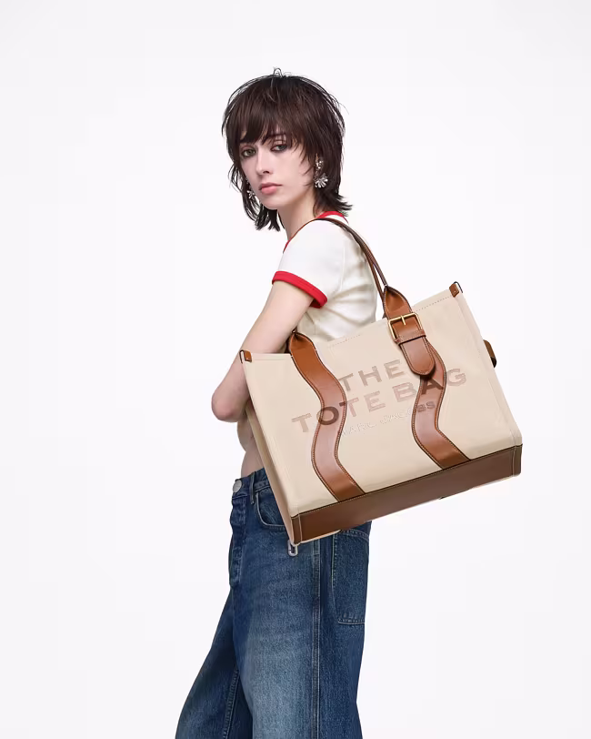 The Wavy Canvas Large Tote Bag - image 2