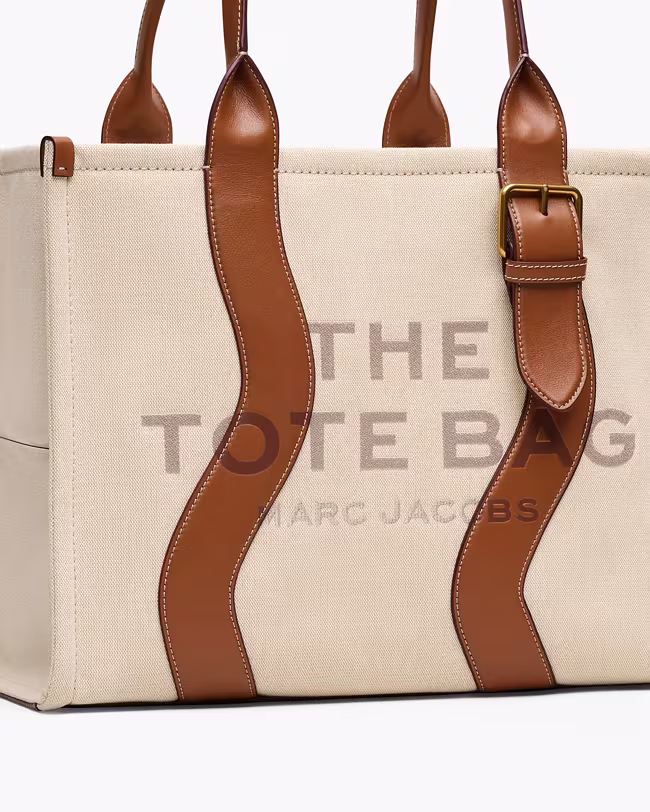 The Wavy Canvas Large Tote Bag - image 4