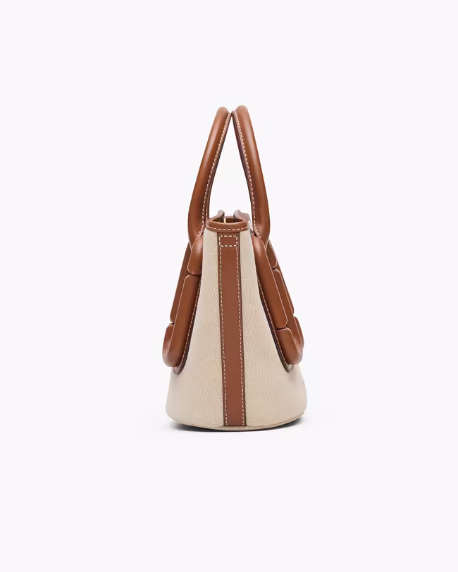 Babe Small Tote In Canvas - image 4
