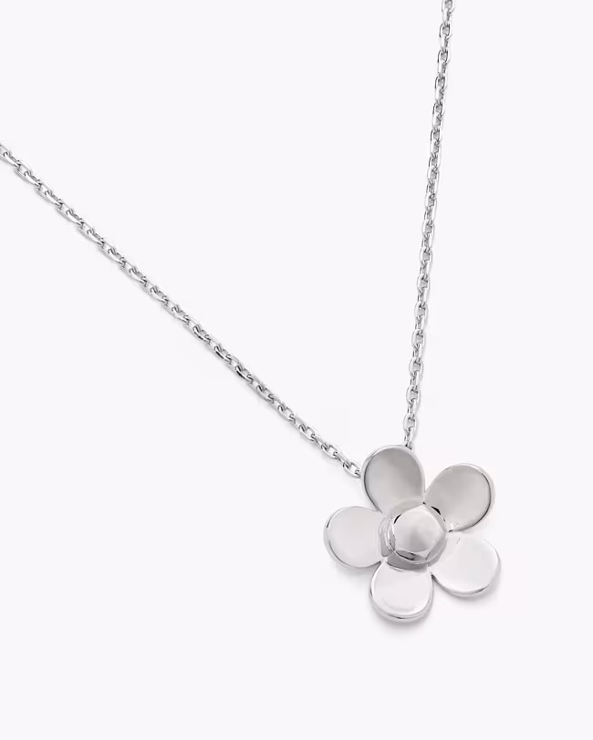 Mini Daisy Pendant Necklace - image 4