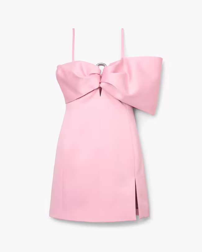 Satin Pop J Marc Bow Dress - image 2