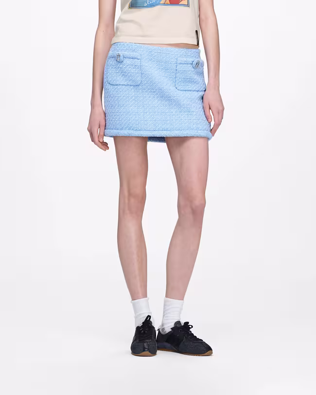 Pop J Marc Tweed Skirt