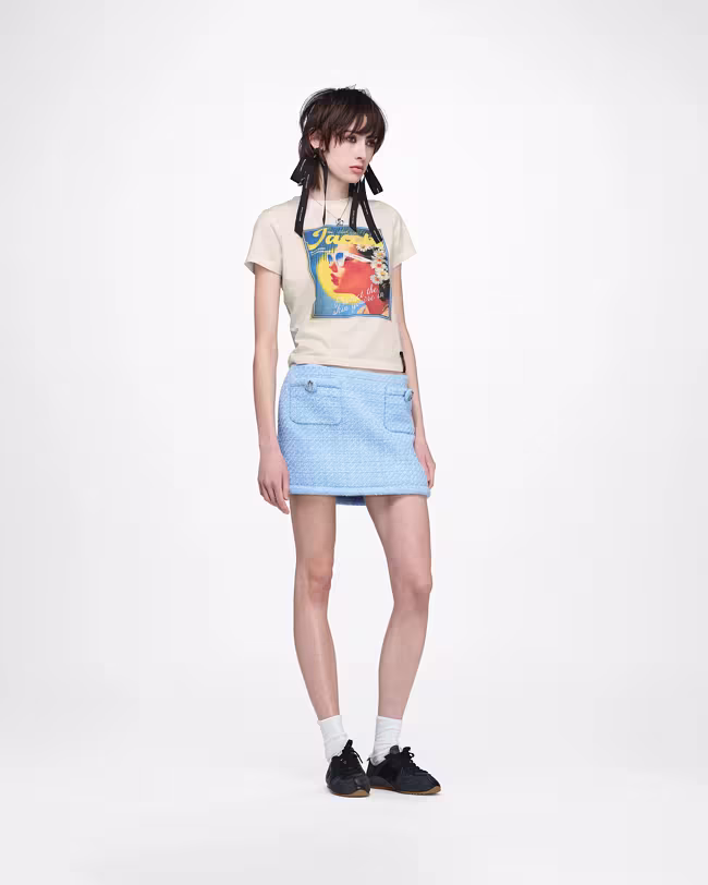 Pop J Marc Tweed Skirt - image 4