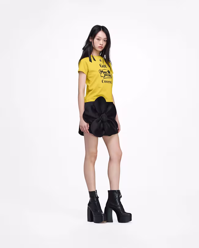 Satin Daisy Circle Skirt - image 4