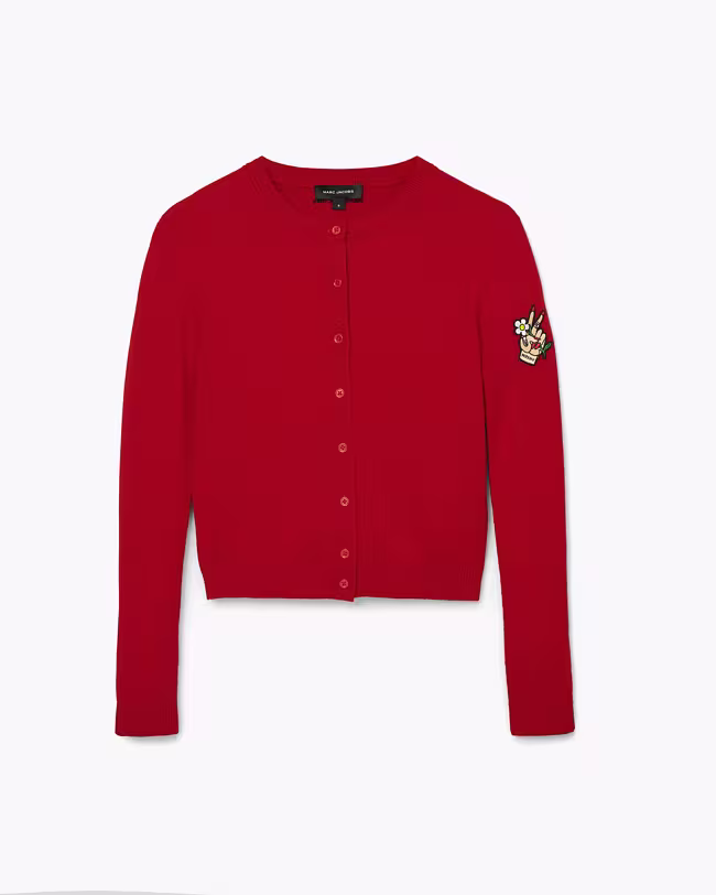 Tattoo Patch Cardigan - image 2