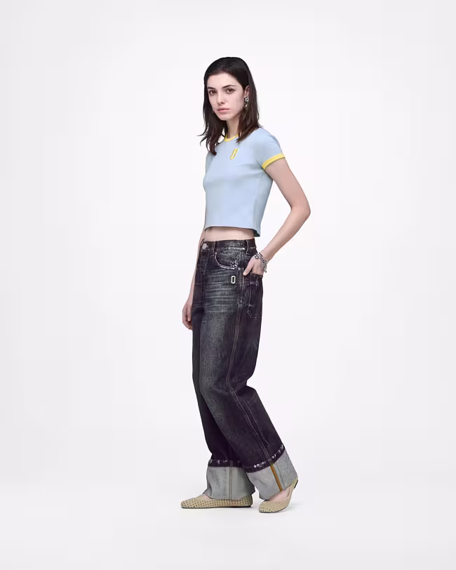 Pop J Marc Ringer Baby Tee - image 4