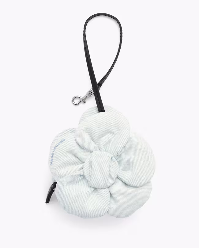The Daisy Denim Pouch Bag Charm