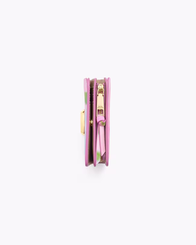 The Blurred Floral Snapshot Mini Compact Wallet - image 4