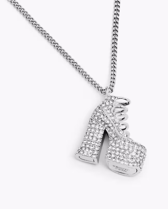 The Pave Kiki Boot Necklace