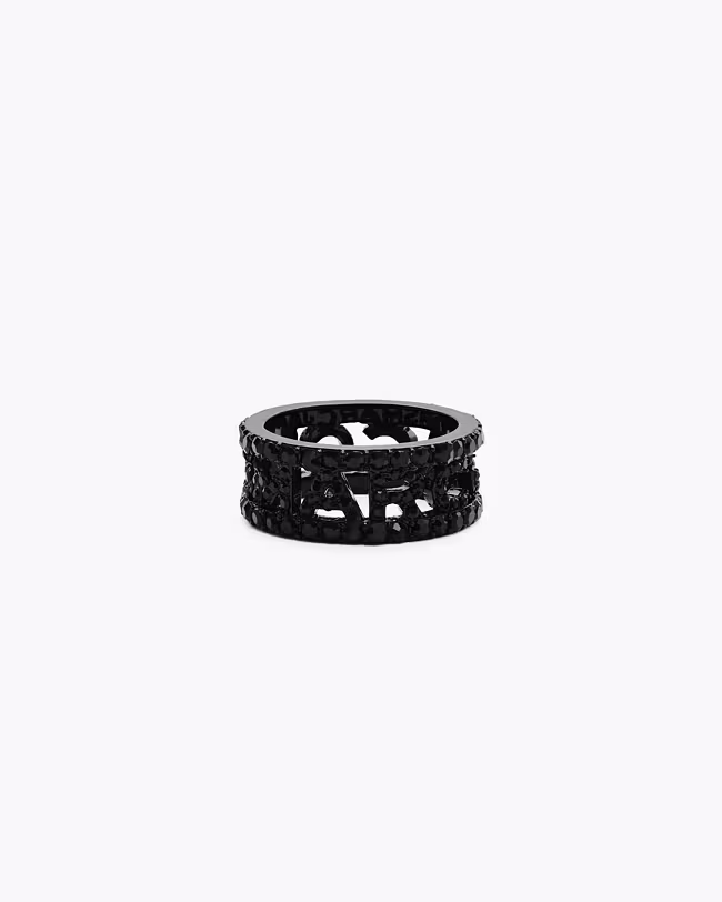 The Monogram Pave Ring