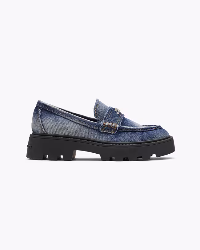 The Faded Denim Frankie Loafer - image 3