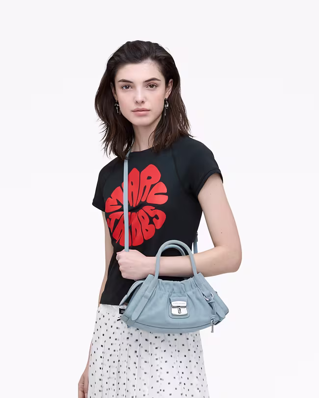 The Suede Cristina Small Satchel - image 2