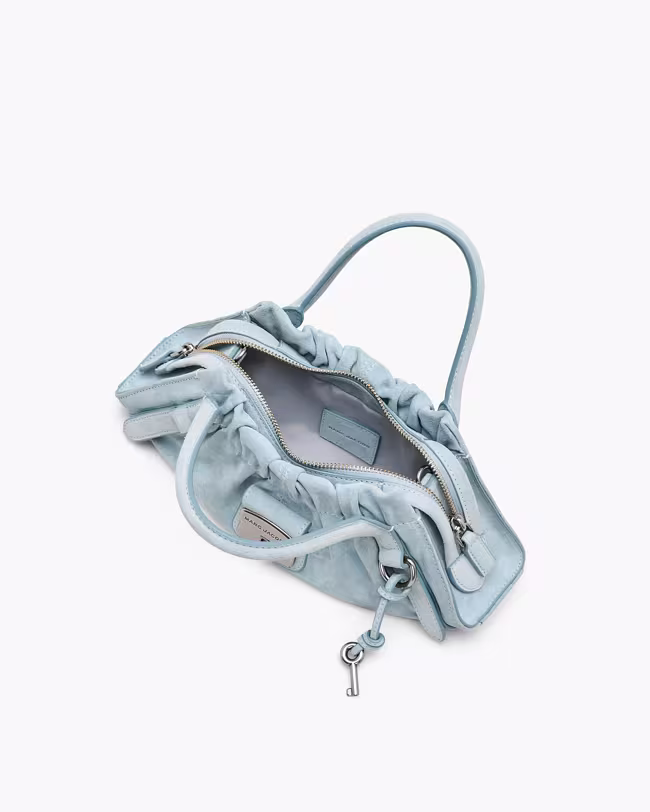 The Suede Cristina Small Satchel - image 4
