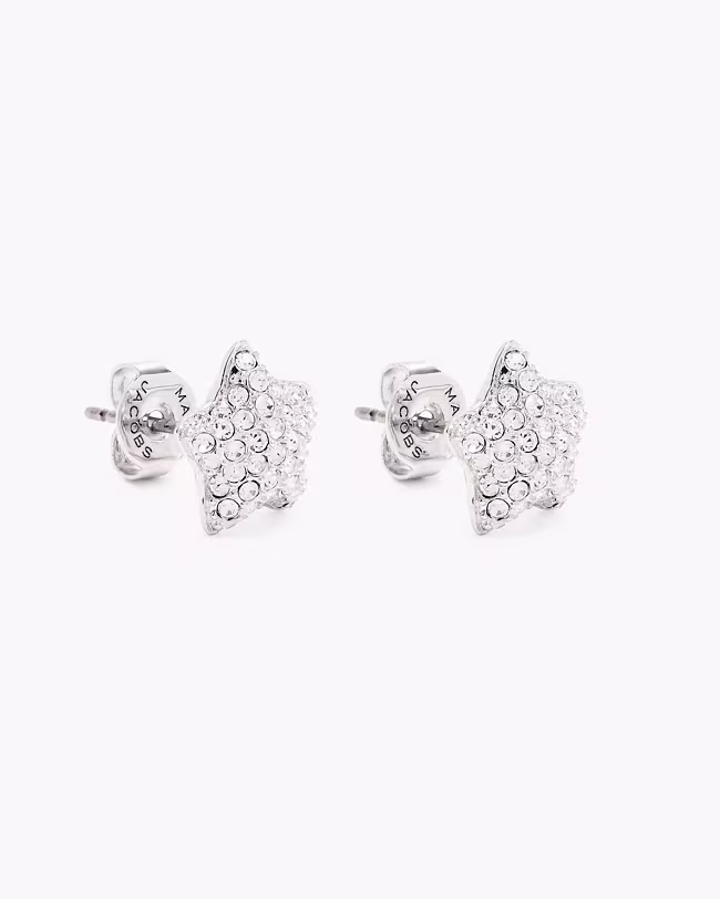 The Star Pave Stud Earrings