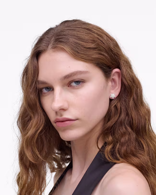 The Star Pave Stud Earrings - image 2