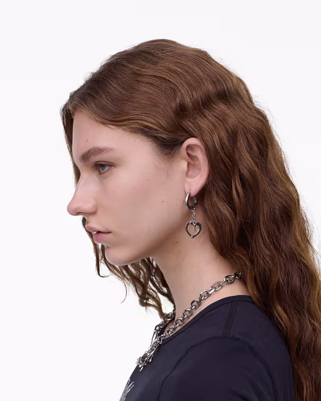 The Heart Handcuff Earrings - image 2