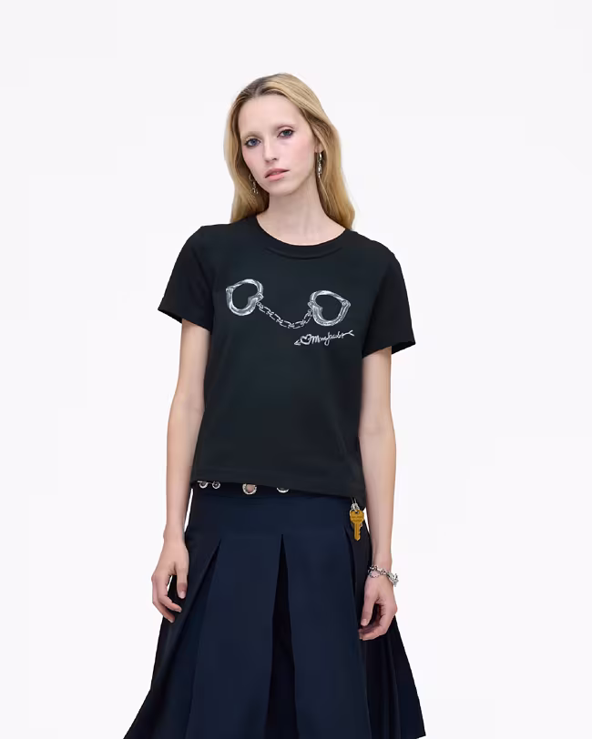 Heart Handcuff Slim Tee