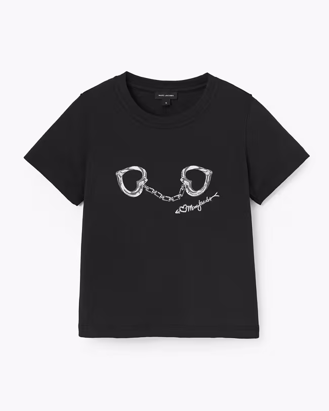 Heart Handcuff Slim Tee - image 2