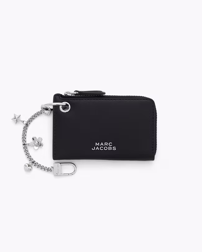 The Everyday Top Zip Charm Wallet