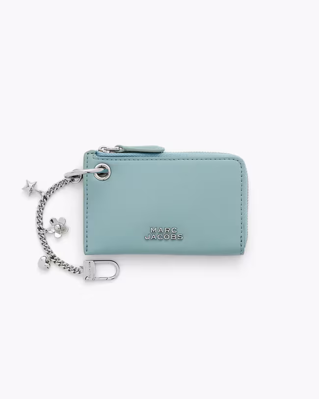 The Everyday Top Zip Charm Wallet