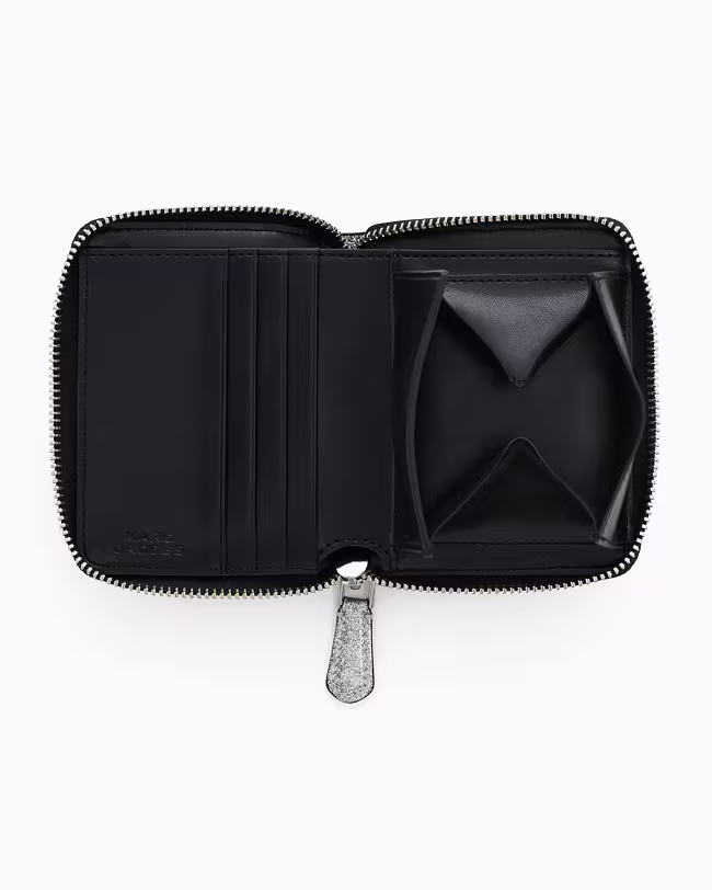 The Coated Glitter Everyday Slim Compact Wallet - image 3