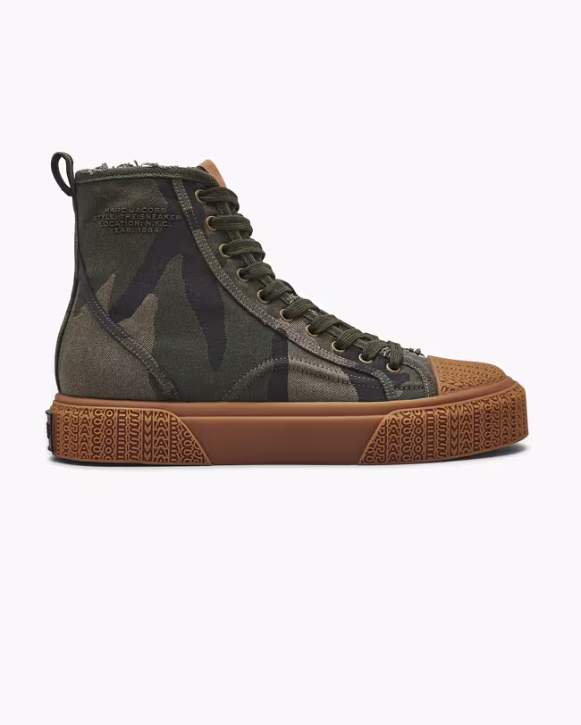 The Camo Jacquard High Top Sneaker - image 3