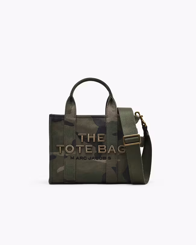 The Camo Jacquard Small Tote Bag