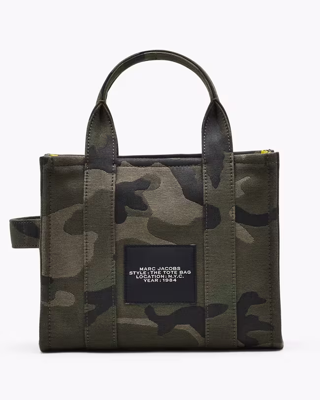 The Camo Jacquard Small Tote Bag - image 3