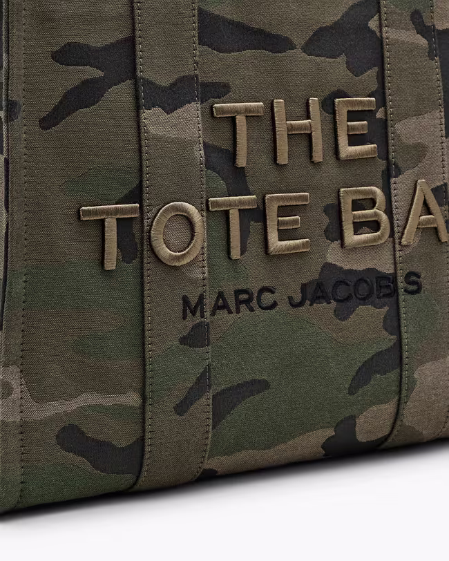 The Camo Jacquard Large Tote Bag - image 4