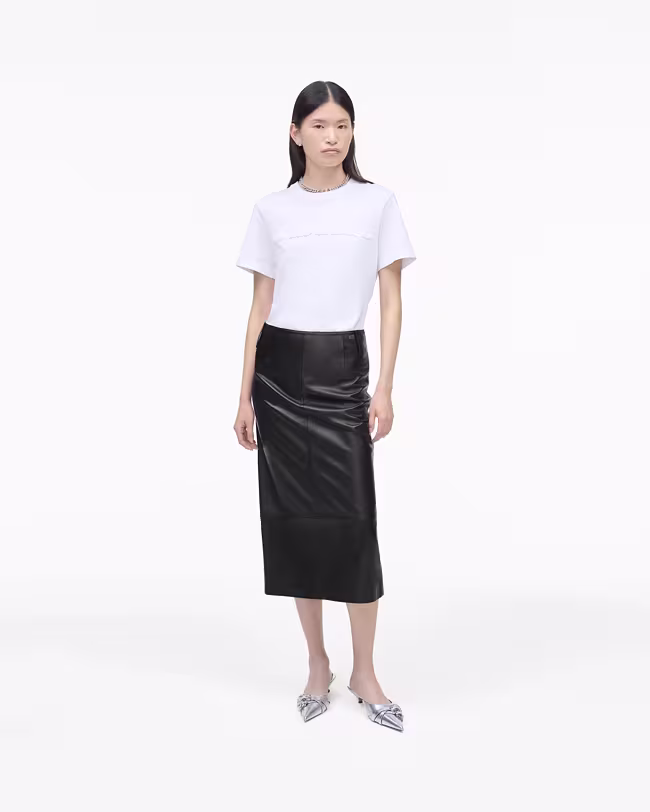 Leather Slim Skirt
