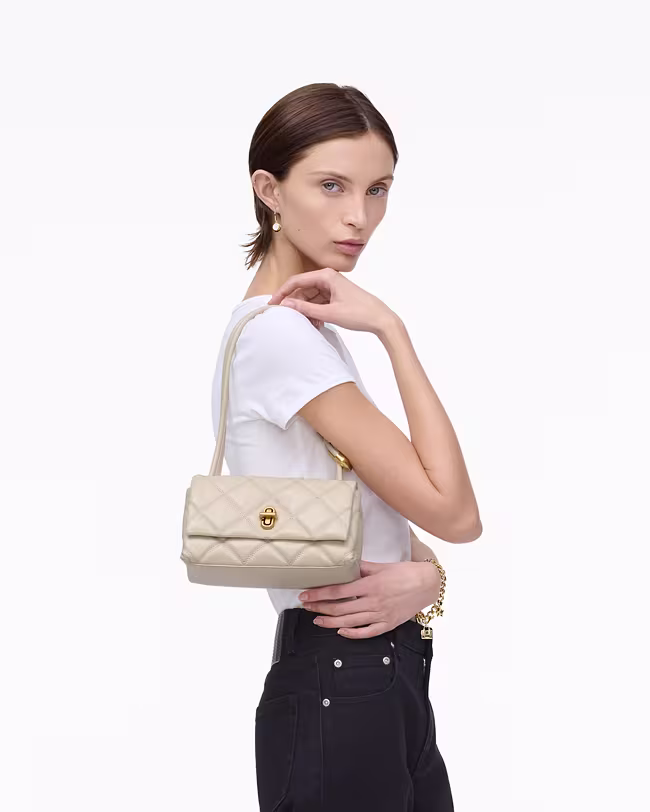 The Quilted Mini Dual Shoulder Bag - image 2