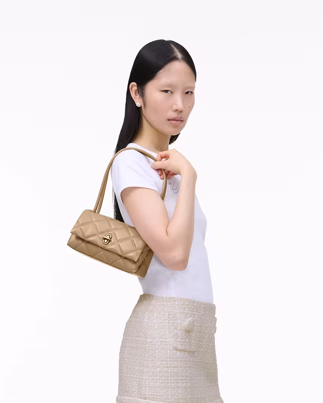 The Quilted Mini Dual Shoulder Bag - image 2