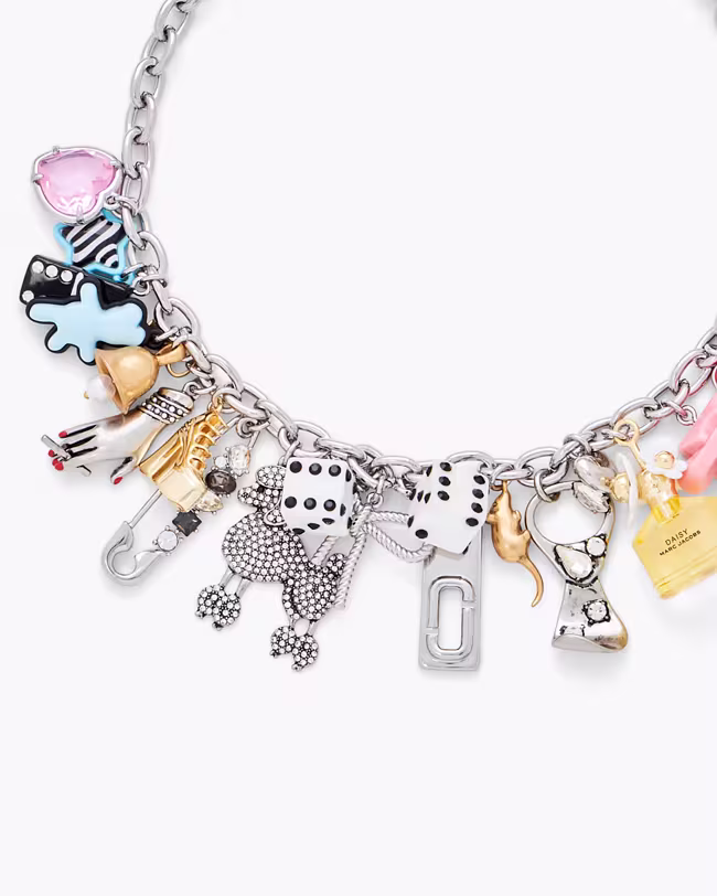 The Sticker Charm Statement Necklace - image 4