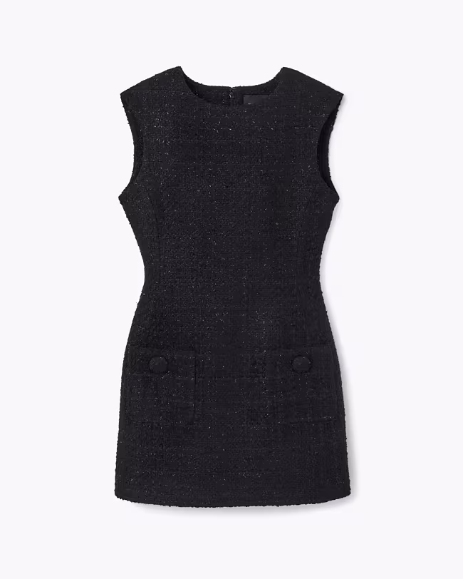 Sculptural Tweed Dress - image 2