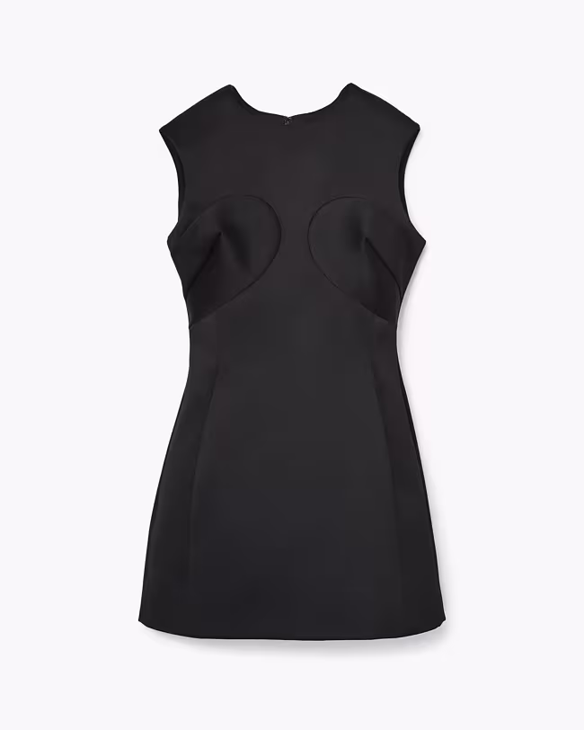 Seamed Up Satin Dress - image 2