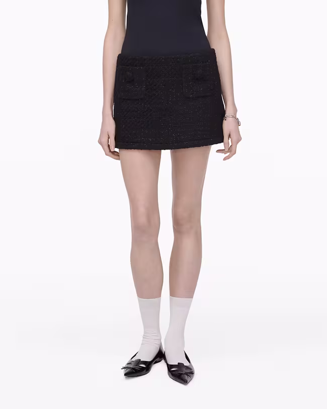 Tweed Mini Skirt