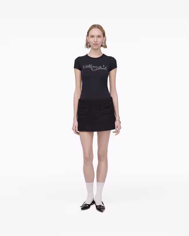 Tweed Mini Skirt - image 2