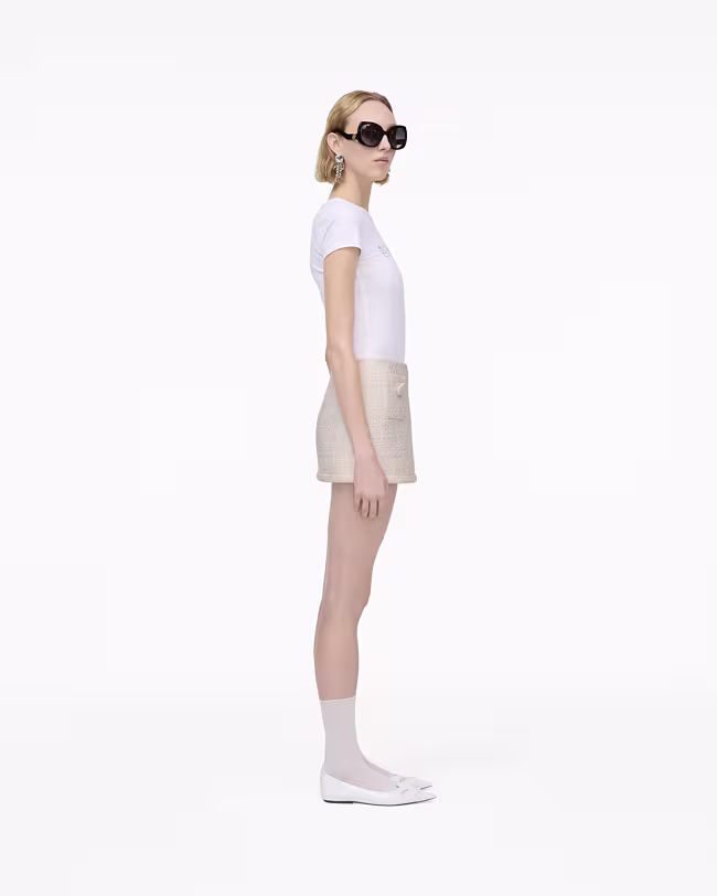 Tweed Mini Skirt - image 4