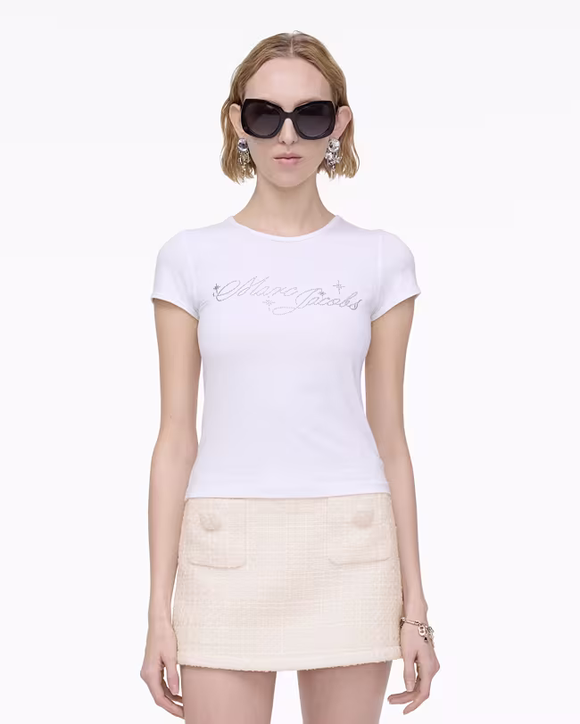 Charm Logo Shrunken Tee