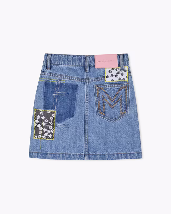 The Patchwork Denim Skirt - image 3