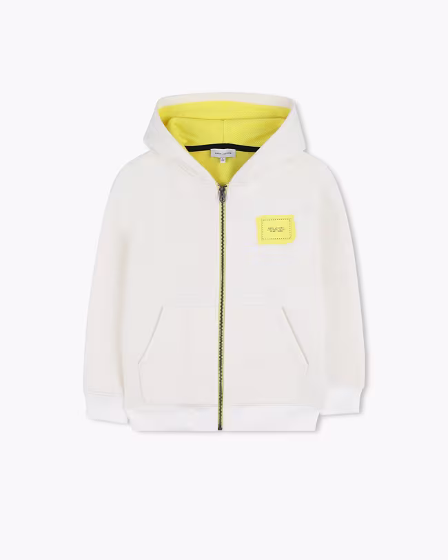 The Checkerboard Logo Zip-Up Hoodie